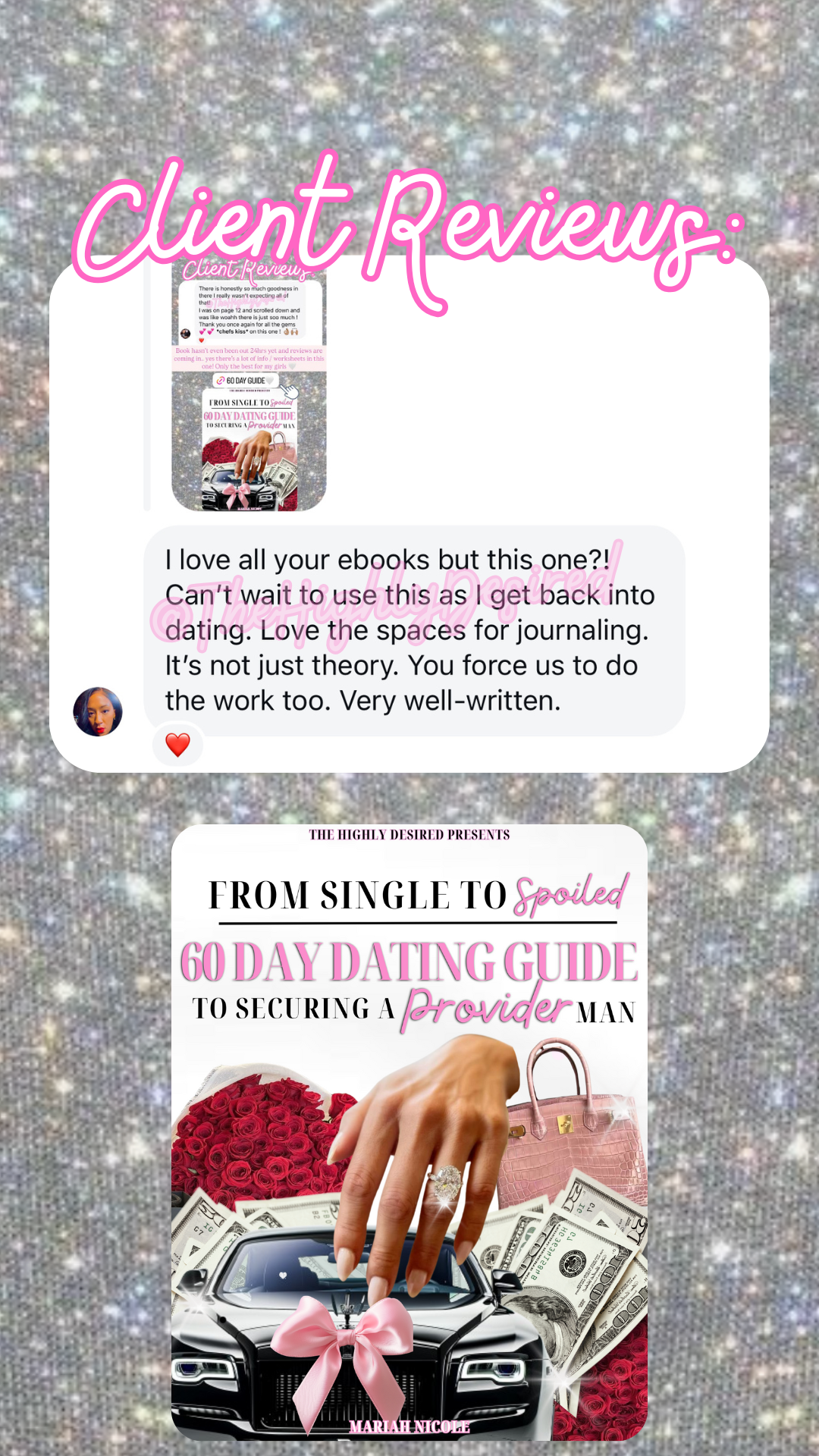 FROM SINGLE TO SPOILED: THE 60 DAY DATING GUIDE TO SECURING A PROVIDER MAN