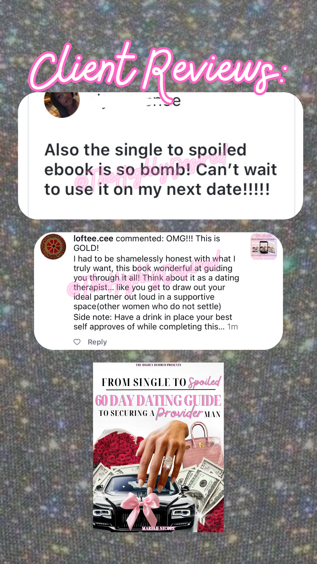 FROM SINGLE TO SPOILED: THE 60 DAY DATING GUIDE TO SECURING A PROVIDER MAN