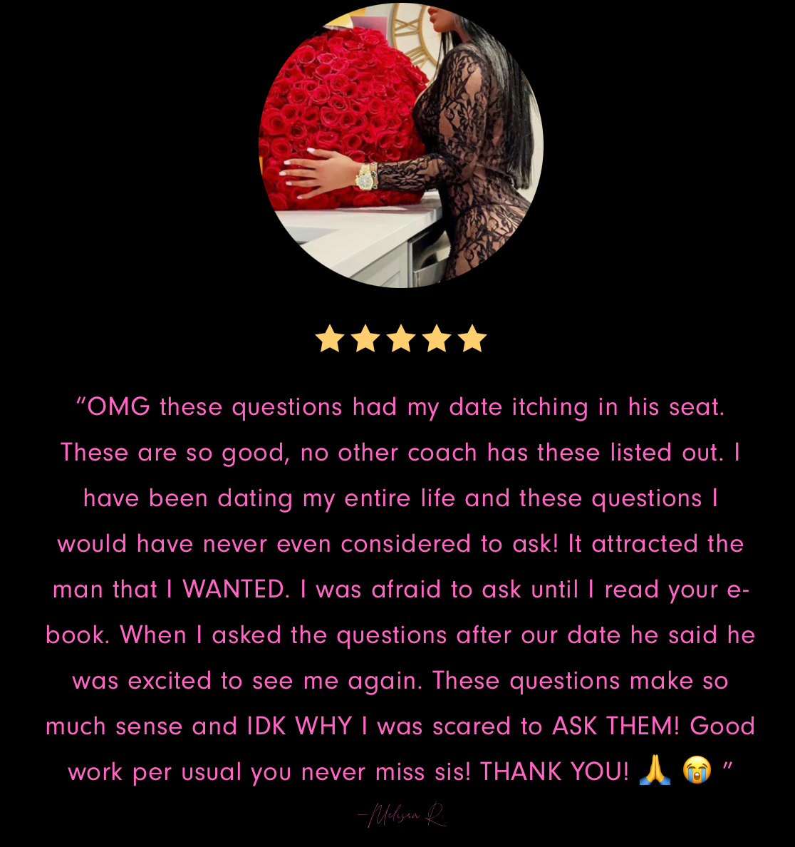 "DUSTY BE GONE!" VETTING QUESTIONS