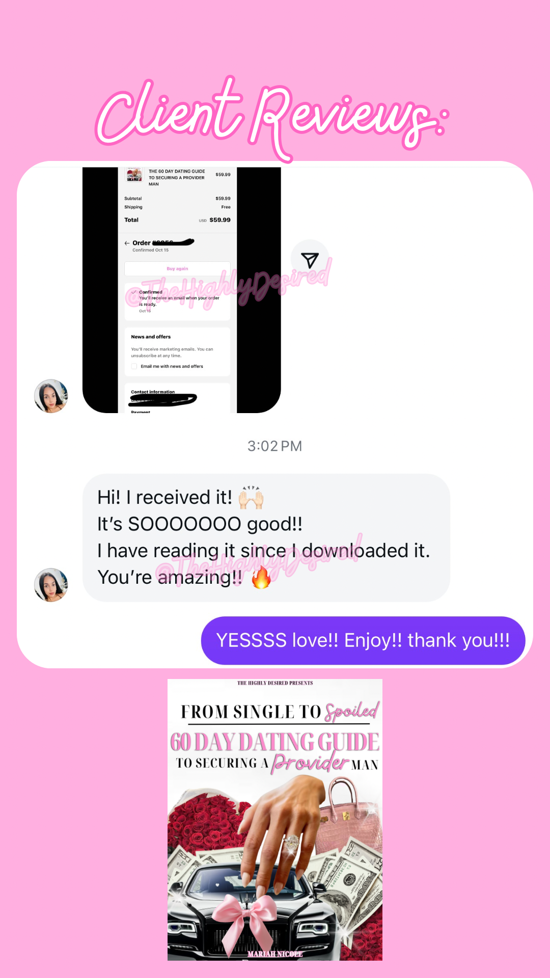 FROM SINGLE TO SPOILED: THE 60 DAY DATING GUIDE TO SECURING A PROVIDER MAN