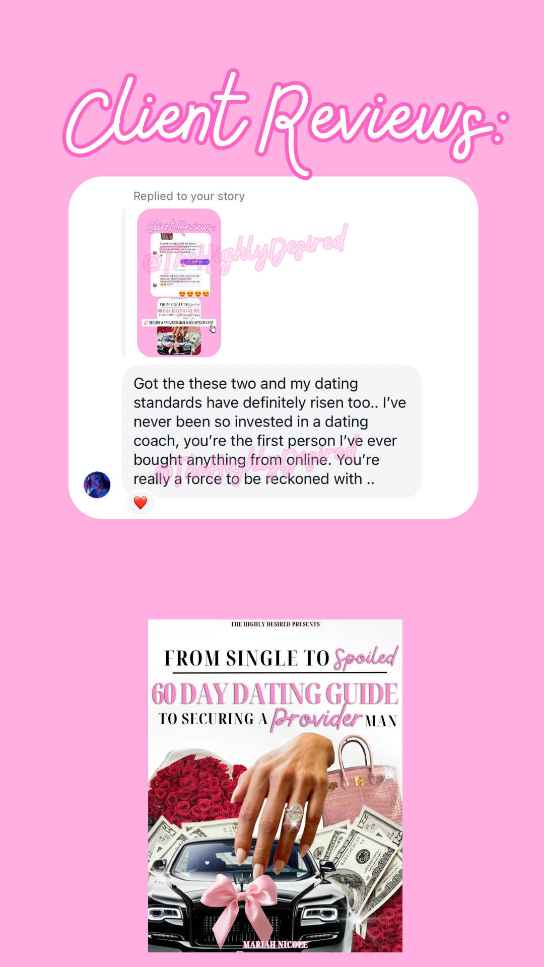 FROM SINGLE TO SPOILED: THE 60 DAY DATING GUIDE TO SECURING A PROVIDER MAN